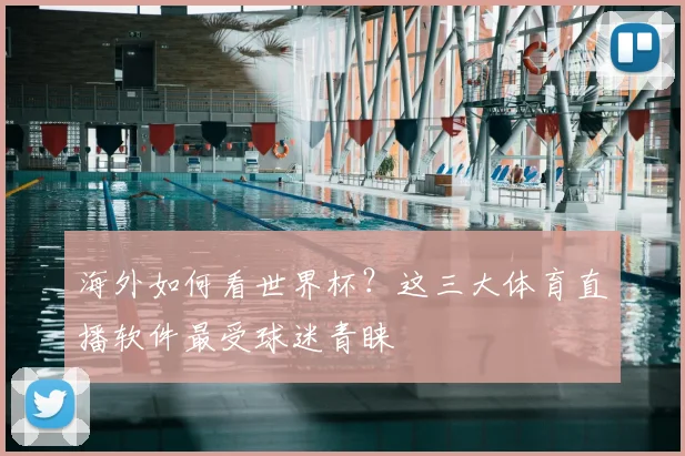 海外如何看世界杯？这三大体育直播软件最受球迷青睐